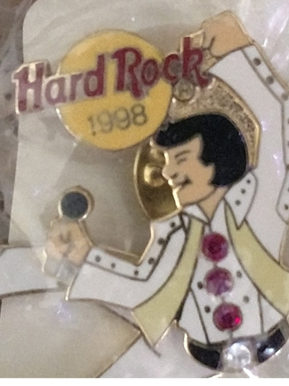 1998 Elvis staff only pin! Rare